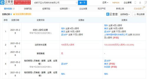 B站投資子皿力網(wǎng)絡科技公司，拓展文化創(chuàng)作與科技服務新領(lǐng)域